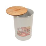 ظرف برنج فلزی ۱۰ لیتری پلاتا با طراحی مقاوم، ضدزنگ و قابل شستشو مناسب نگهداری برنج در آشپزخانه ایرانی