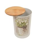 ظرف برنج فلزی ۱۰ لیتری پلاتا با طراحی مقاوم، ضدزنگ و قابل شستشو مناسب نگهداری برنج در آشپزخانه ایرانی