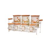 ست پاسماوری 7 پارچه پلاتا به همراه استند