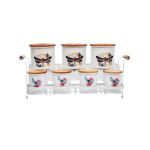 ست پاسماوری 7 پارچه پلاتا به همراه استند